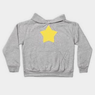 Wide Star in a Cloudy Sky Kids Hoodie